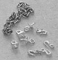 Wagon & Carriage Parts 19 th Century Slide Brake Safety-chain pack for detailing 19 th Century vehicles THE FOLLOWING ARE IN QUALITY LOW-MELT