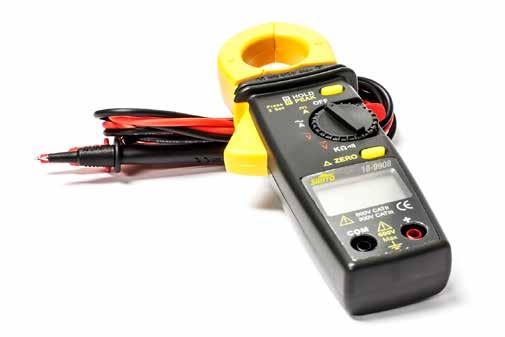 ELECTRICAL 18-9912 LASER TACHOMETER & COUNTER Measures and tests the number of rotations per minute (RPM) or total number of rotations or events on any spinning shaft, pulley, wheel, drive belt, fan,