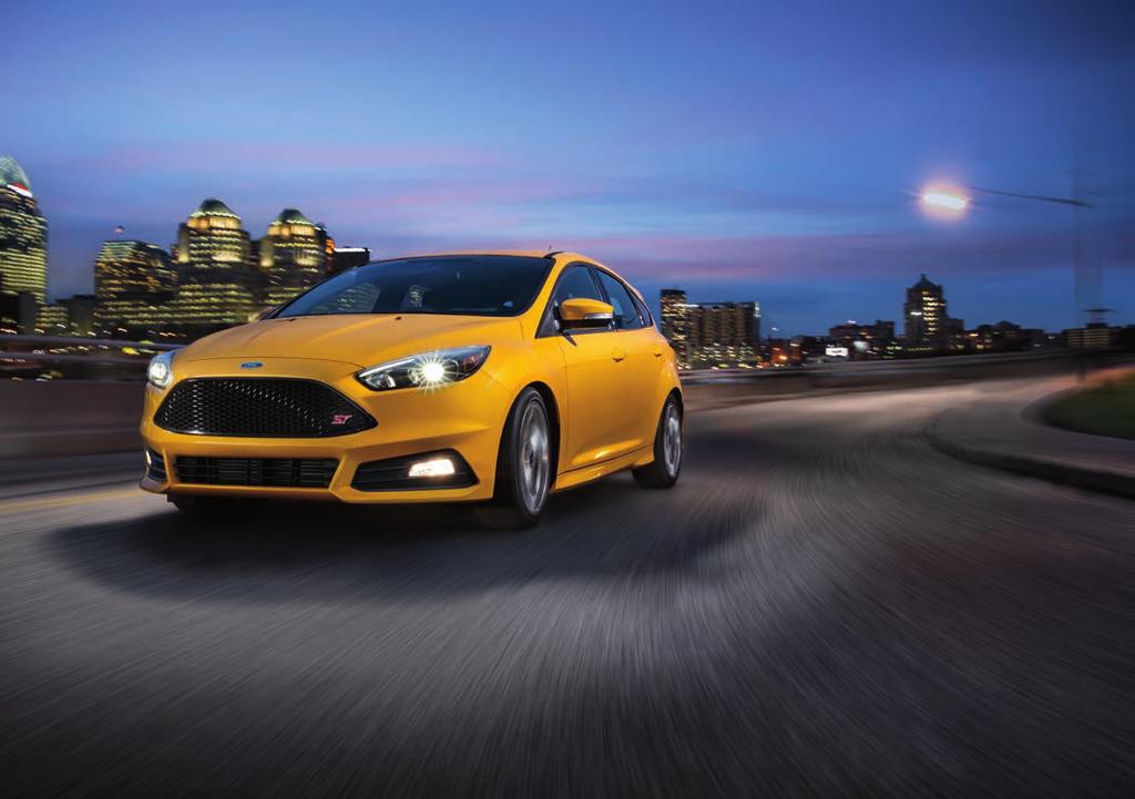 Start taking the street by storm. Step on the aluminum accelerator pedal of the 205 Focus ST and engage the exhilarating intensity of its 252-hp, high-output 2.