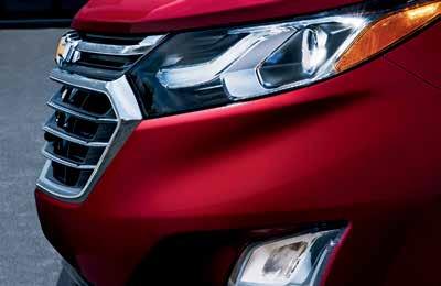 Premier. 2. WRAPAROUND LIGHTING. Equinox Premier features LED tail lamps that offer crisp, ultra-bright illumination.