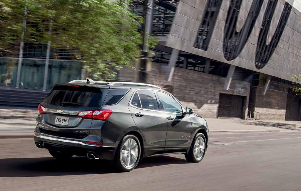 The 2018 Equinox is specifically engineered and designed for the LT TRUE NORTH EDITION.