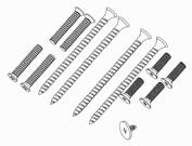 00 Heavy Duty Arm with Compression Stop (requires screw pack 8Q00098) Heavy Duty Arm with Hold-Open and Compression Stop (requires screw pack 8Q00098) 8Q00089 1 8Q00090