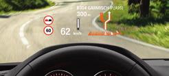 Since it was first introduced in 2004, our system has continually evolved and now offers a full-colour Head-up Display to project key driving information directly into the driver s