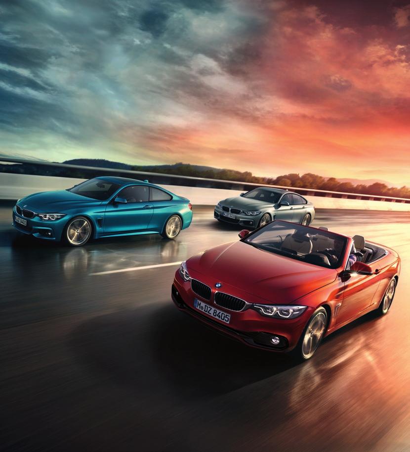 The Ultimate Driving Machine THE NEW BMW 4 SERIES COUPÉ AND CONVERTIBLE.