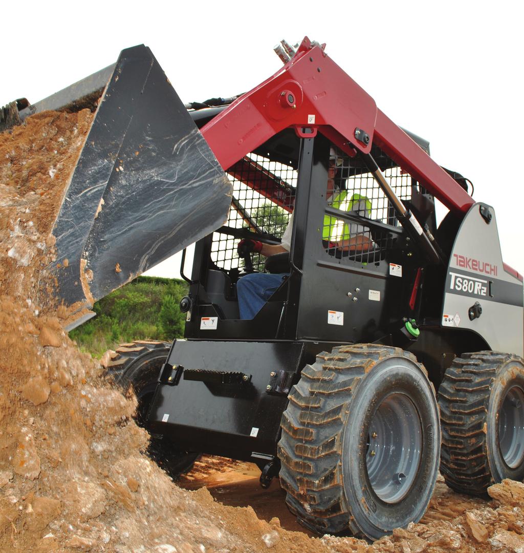 2016 Takeuchi Manufacturing (U.S.), Ltd. All Rights Reserved. Printed in the U.S.A. In accordance with our established policy of continued improvement, specifications and features are subject to change without notice.