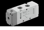 Series VF000/000/000 Model Selection by Operating Conditions q ir Operated Valve: Single Unit Series Sonic conductance C[dm /(s bar)] Type of actuation Port size Pilot port direction VF000 VF000 (B)2