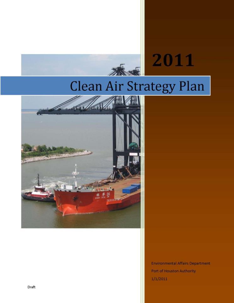 Clean Air Strategy Plan PHA s Clean Air Strategy Plan (CASP) is aimed at reducing emissions from ocean going vessels, harbor vessels,