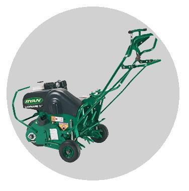 5 aerating width Lawnaire 28 also available in 28 aerating width SOD CUTTERS Jr.