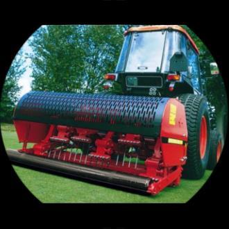 The unit deep aerates and cores down to 6" deep, which is deeper than any other walk-behind or sit-on aerator.