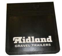 Part No: 5012025 Mud Flap Strip Backing On all trailer