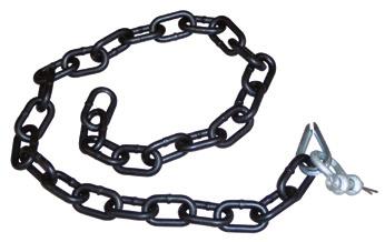 Rigging Accessories AlphaChain & Trim Chains AlphaChain 022-250TC AlphaChain 7 mm (0.275") black alloy chain for rigging. Black chain eliminates glare and reflection.