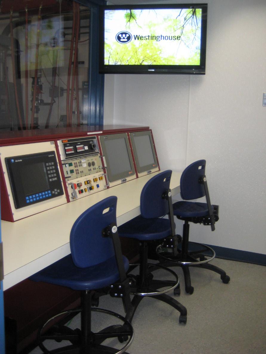 Customers have the option to witness motor testing and data collection in the new, state-of-the-art control room.