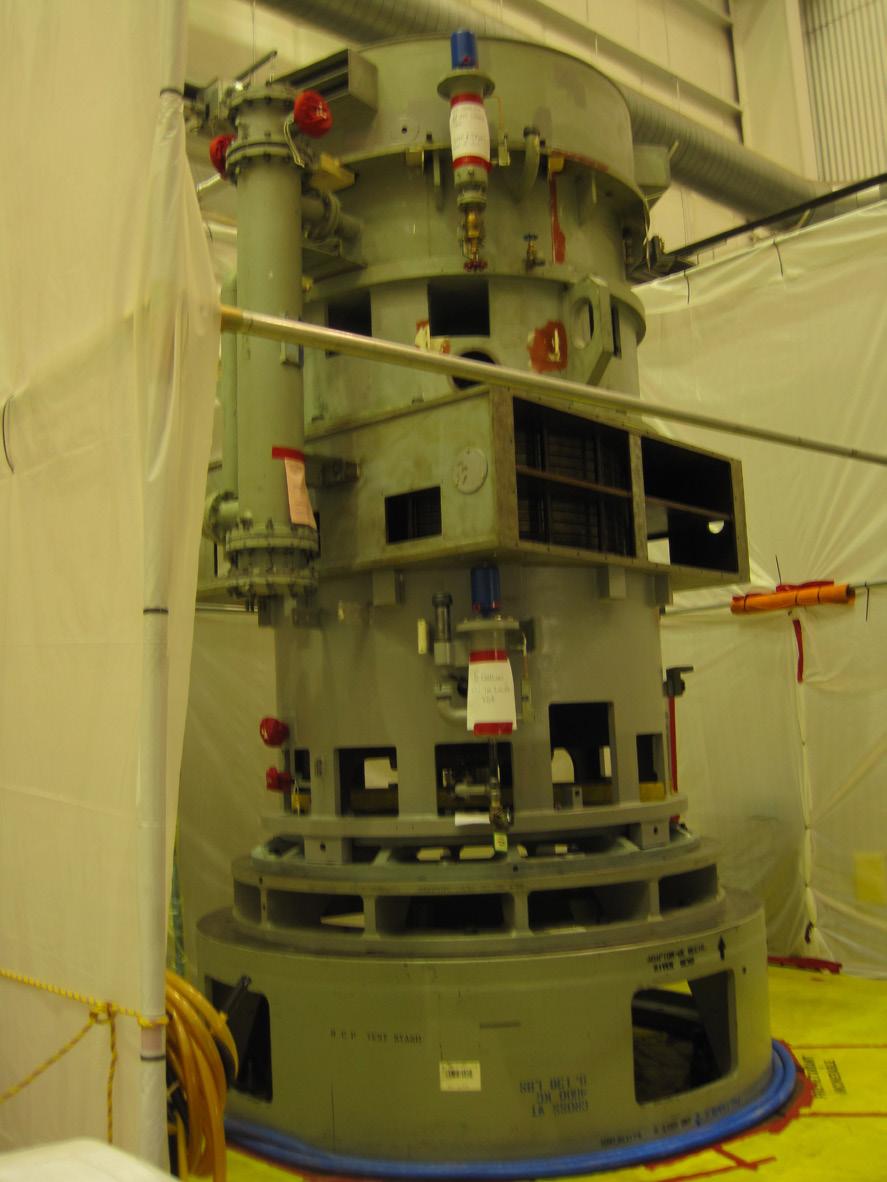 At this time, the Westinghouse test set is capable of no-load testing of motors of up to 15,000 hp using a reduced voltage ( soft start ) starting method.