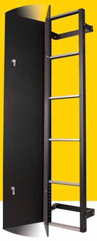 Ladder Slides Air Vents Incorporates two locks in powder coated galvanised steel cover.
