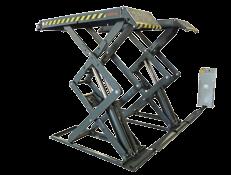 VAS 6803 Twin Scissors Lift ASE 451 032 00 000 Drive-over height Lifting height max. Support plate (L / W) Total width (recommended) Hydraulic Power unit Synchronisation 4.