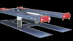 VAS 6259 ASE 455100 00 000 Two Post In-Ground Lift with Runways for Reception/Final Inspection Piston centers Runway dimensions Piston stroke Installation depth Square