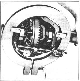 REAR AXLE 11-21 4. Remove bolt s and take off differential bearing caps. Caps and each side of housing are marked with either a figure or a letter which must match when reassembling, Figure 18. 5.
