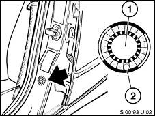 9. After completing the OC3 seat mat modification/repair solution, reconnect the adapter cable and switch on the ignition. 10.