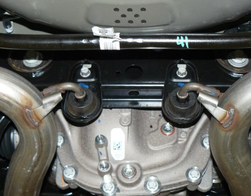 AWE performance exhaust system is the reverse of the OEM exhaust removal.