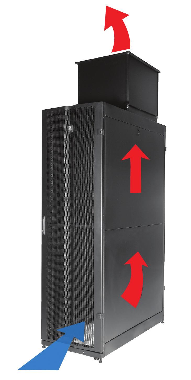 CPI Passive Cooling, The Simply Efficient TM Choice CPI Passive Cooling Solutions offer innovative techniques that allow you to manage the flow of air throughout your data center without the need for