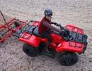 420i Fourtrax420 The all-new Honda Fourtrax gives an unbeatable combination of serious capability with light, nimble handling and great efficiency over flatter terrain.