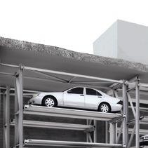 system provides fast, safe and space-saving parking.