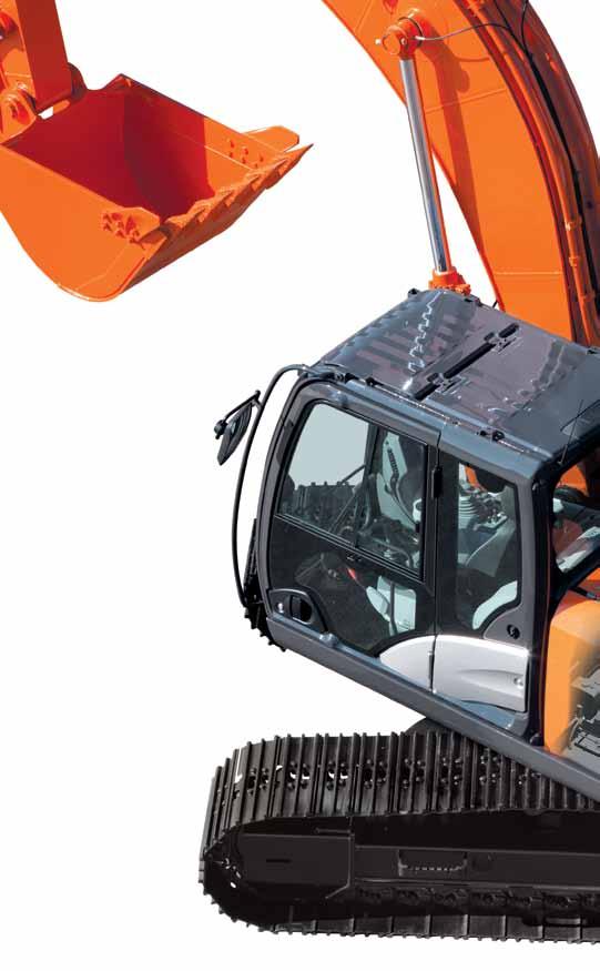 ZH210-5 TECHNOLOGY CONTENTS 4-5 Performance Enhanced power, torque and speed ensure the optimum performance of every Hitachi machine.