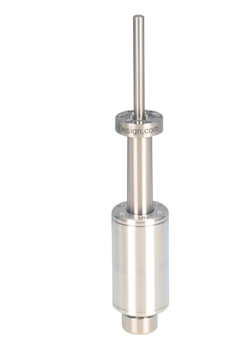29 lbf ft) Entire unit bakeable to 250 C 34 CF16 FLANGE 8.0 ±0.1 50 RETRACTED 10.0 2 x M3 THRU STROKE + 108 (e.g.