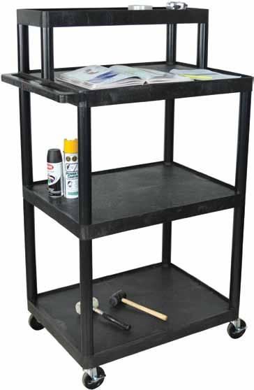 Industrial Workstations LTIMC 32 W x 24 D x 58 H Plastic Shelves & Legs Are Proudly LTIMC Features: Molded plastic shelves and legs won t stain,