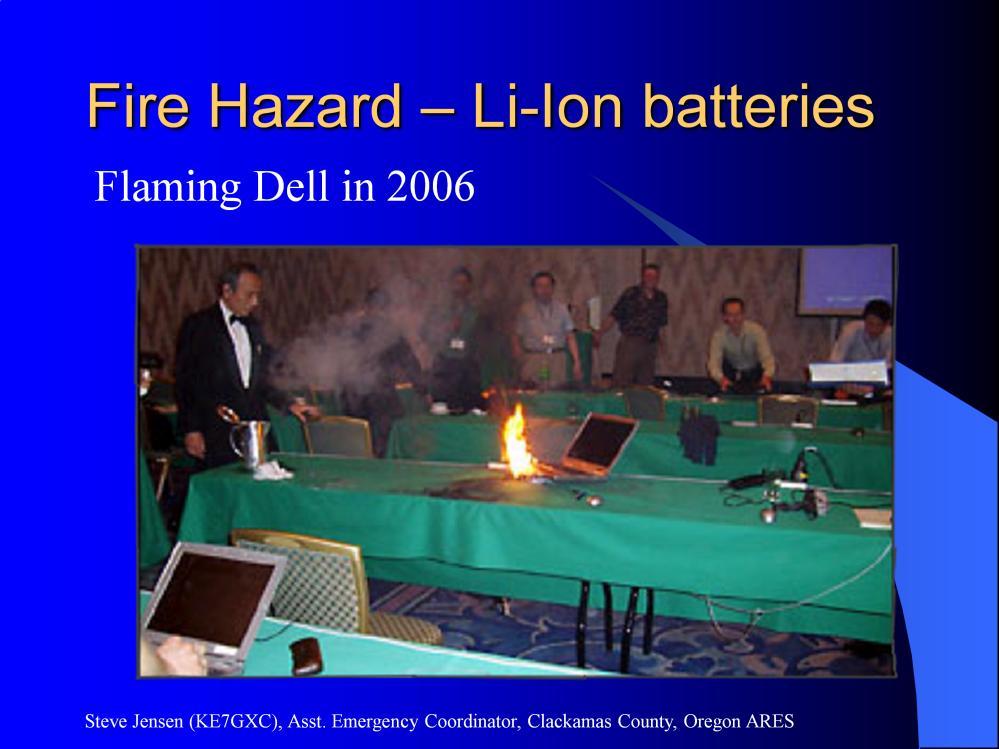 We ve all heard of the flaming Dell laptop
