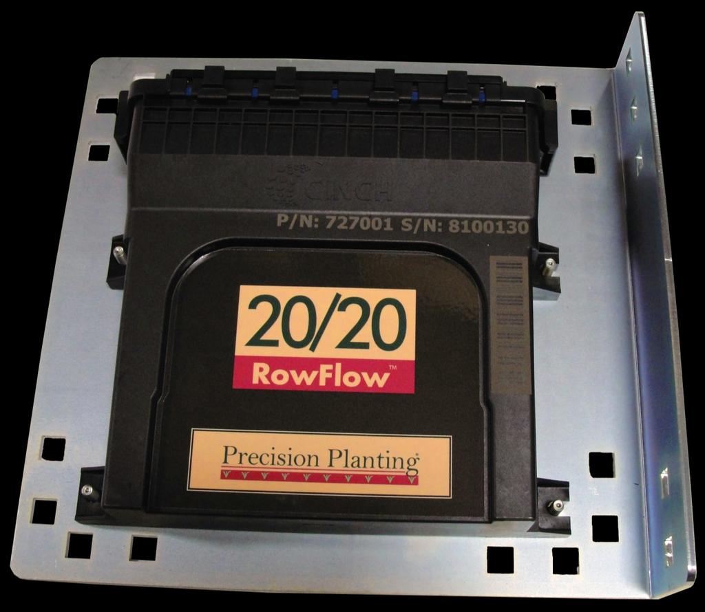 Mounting the Row Flow Module (RFM)
