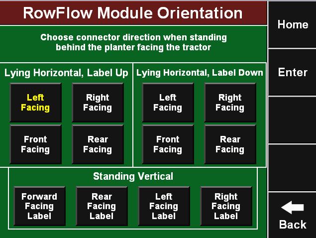 On properly aligned planters this frame will run level to the ground during planting. Verify this setting upon first reaching field operations.