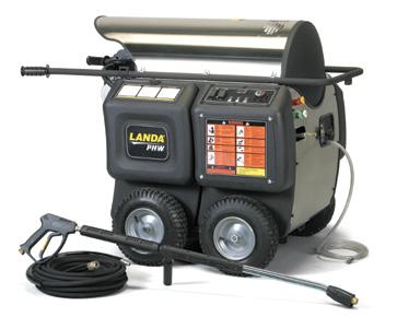 PRESSURE WASHERS Hot Water Electric Powered Diesel/Oil Heated PHW Top-of-the-Line, Industrial-Grade Hot Water Pressure Washers on Wheels OPTION PUMP WARRANTY For over a quarter of a century, the PHW