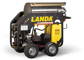 PRESSURE WASHERS Hot Water Gasoline Powered Diesel/Oil Heated MHP Economy Line Mini-Skid Featuring an Extra-Narrow Frame for Moving Through Doorways The MHP is an economy mini-skid hot water pressure