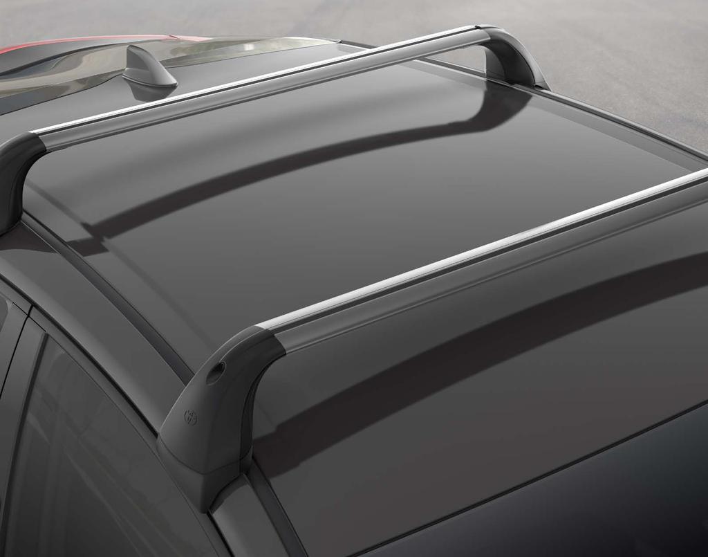 Cargo Cross Bars Take along all kinds of cargo with Genuine Toyota Cargo Cross Bars.