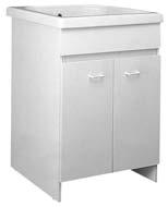 Peso: Kg 27 Giglio wash-tub Wash-tub with side overflow it may be installed on cabinet or by shelves.