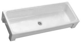 Peso: Kg 45 Marmolada sink basin Sink basin chained mounted available. 120 x 45 x h 21 cm.