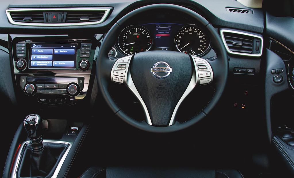 10 TAKE CONTROL FACE THE FUTURE YOU RE THE MASTER OF YOUR FATE and the Nissan QASHQAI ensures total control is always at your fingertips, with various Advanced Drive-Assist Display screens delivering