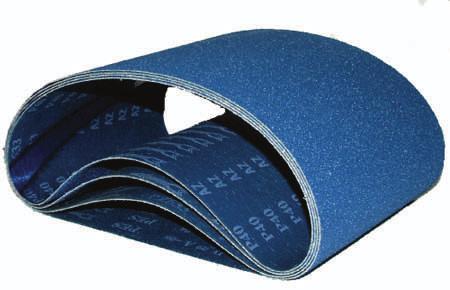 FLOOR SANDING BELTS The premium belts are specially designed for floor sanding. Except for the 16 grit, all are fabricated from ZAP44 blue alumina zirconia cloth.