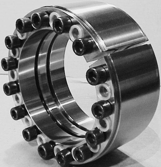 SERIES 306 Flange Type Flange type is designed for narrow hubs and fixes the hub's position relative to
