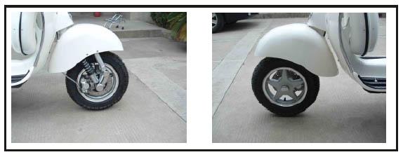 Pre-Operation Check Tires To ensure the maximum performance, longer durability and safe operation, always check and adjust the tire pressure before operating your scooter.