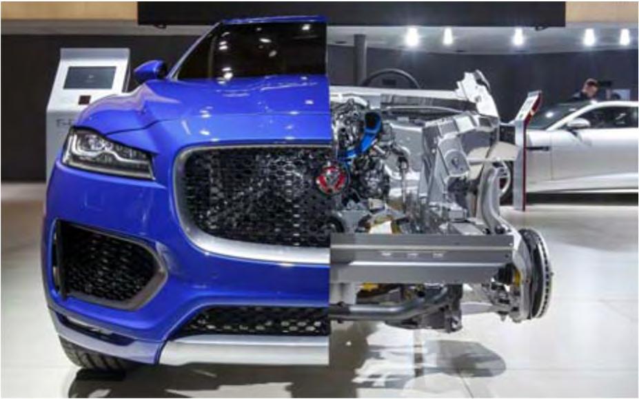 Tata Motors Group-Jaguar Land Rover- ENVIRONMENTAL STRATEGY IMPROVING OUR ENVIRONMENTAL PROFILE Light-weighting Increased application of aluminium to our vehicle platforms High
