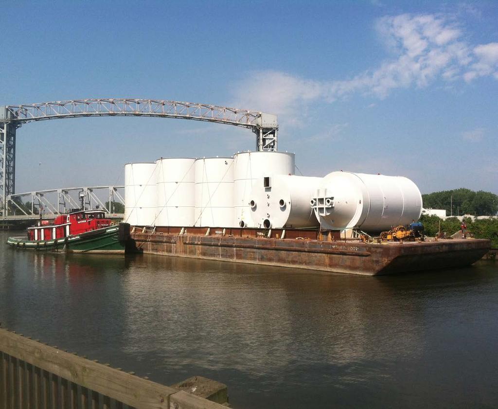 CARGO TRANSPORATION, BARGING & LOGISTICS The Towing Company offers barge transportation and logistics services on the Great Lakes with transshipment opportunities to the Mississippi River system,