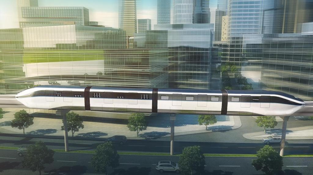 BYD SkyRail 1,000 Engineers, 5 years of R&D, $1B technology