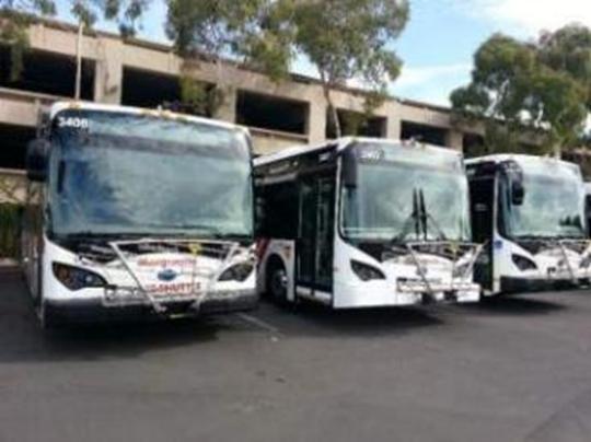 UC Irvine is also purchasing 20 BYD buses to convert its