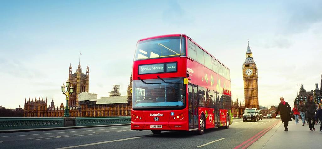 Europe BYD electric bus takes 93% Market Share of UK with