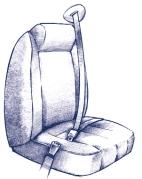 Check vehicle owner s manual or see vehicle dealer for car seat installation requirements.