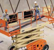 Getting around crowded job sites is no problem. HIGHER CAPACITIES. BIGGER PLATFORMS.