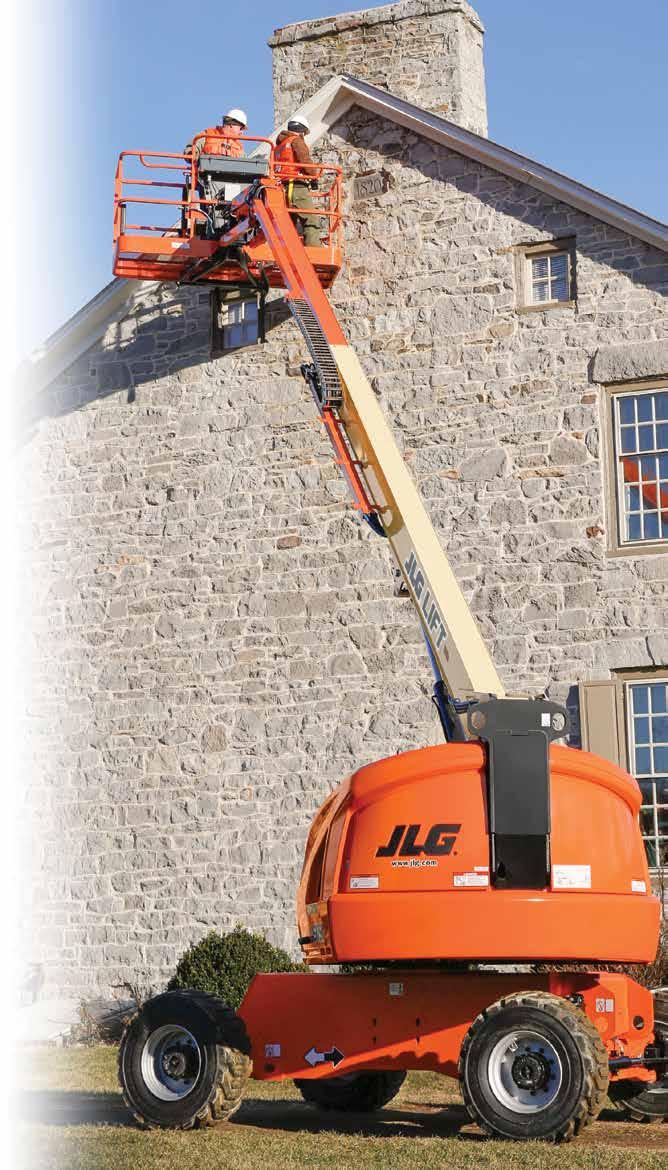 400 Series TELESCOPIC BOOM LIFTS 600 Series TELESCOPIC BOOM LIFTS THE FASTEST LIFT AND DRIVE SPEEDS IN THEIR CLASS Experience