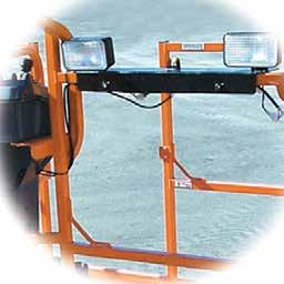 SKYGUARD Boom lift operators experience enhanced control panel protection with SkyGuard.